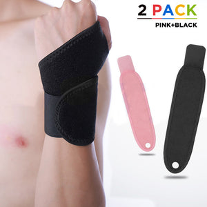 2 Pack Wrist Brace Fitted Wrist Support Wrist Strap Hand Support Breathable