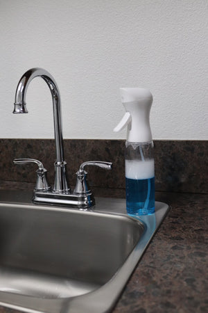 Plastic Continuous Mister Spray Bottle, 2-Pack