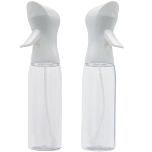 Plastic Continuous Mister Spray Bottle, 2-Pack