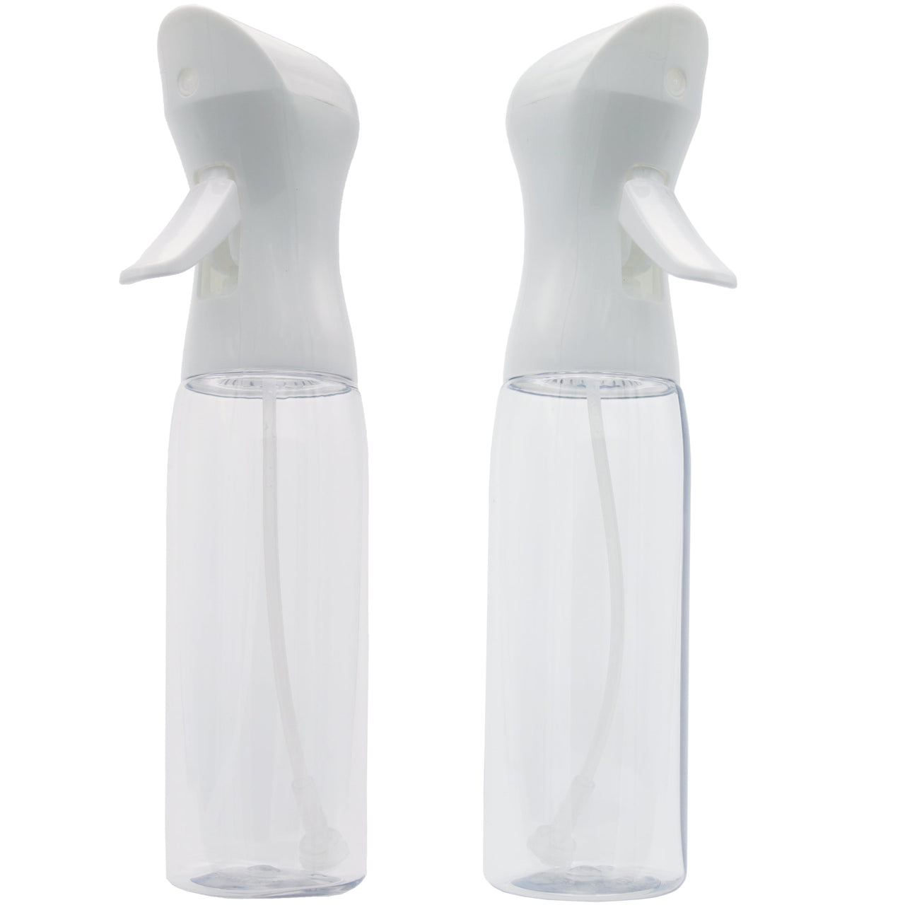 Plastic Continuous Mister Spray Bottle, 2-Pack