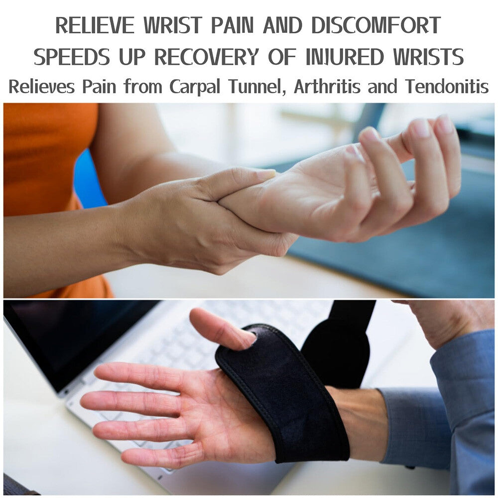 2 Pack Wrist Brace Fitted Wrist Support Wrist Strap Hand Support Breathable