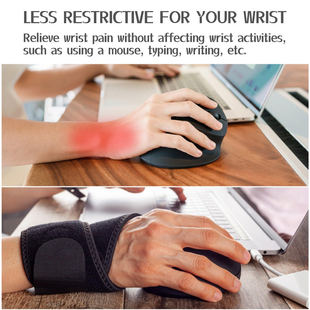 2 Pack Wrist Brace Fitted Wrist Support Wrist Strap Hand Support Breathable