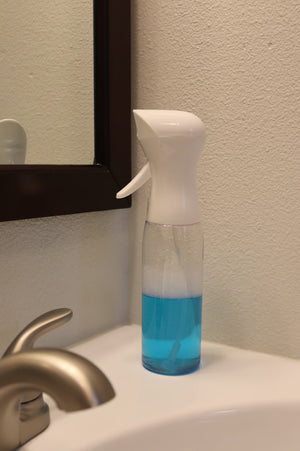 Plastic Continuous Mister Spray Bottle, 2-Pack