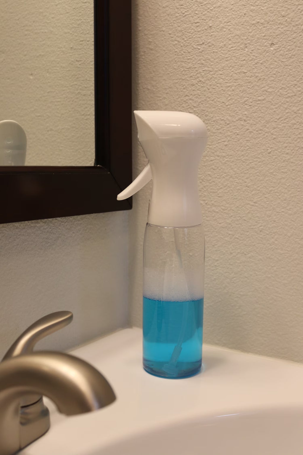Plastic Continuous Mister Spray Bottle, 2-Pack